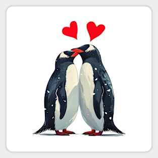 Penguin Love Magnet